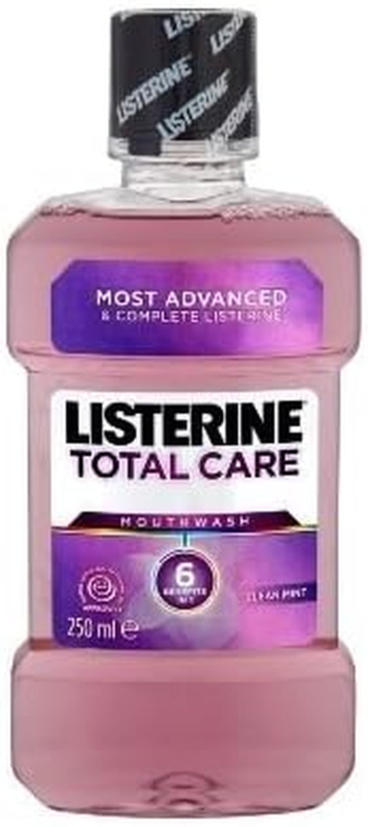 Total Care Milder Taste (Zero Alcohol) Antibacterial Mouthwash (500Ml), Caring and Cleansing Mouthwash to Freshen Breath with 10-In-1 Benefits