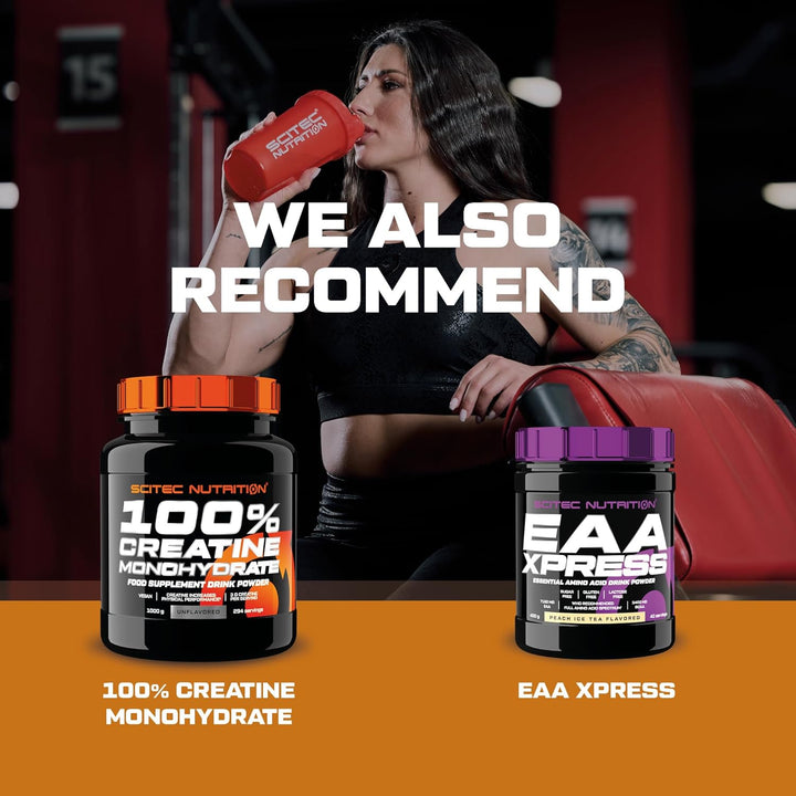 100% Beef Muscle, Flavored Protein Drink Powder with Carbohydrates, L-Leucine and Sweeteners, Lactose Free, Gluten Free, Low Sugar, 3180 G, Chocolate