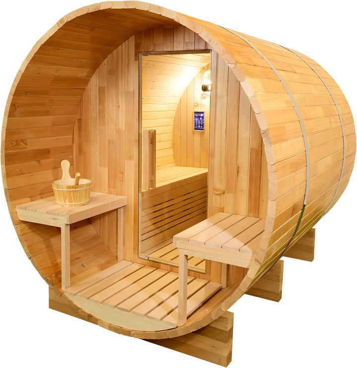 ® | DHARANI S5 OUTDOOR Full Body Steam Sauna for up to 5 Persons | Skin Care I Eliminate Toxins I Reduces Stress I Relaxes Muscles | Usb/Mp3/Bluetooth