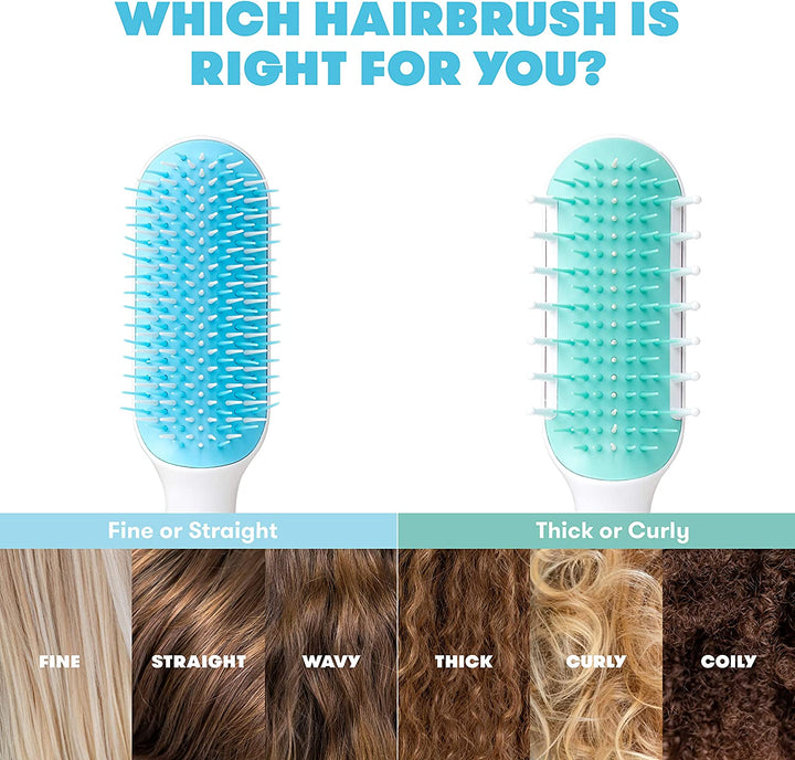 Toddler Hair Brush: Strong Bristle Hair Brush for Thick or Curly Hair, Wet Brush or Dry, Hair Detangler