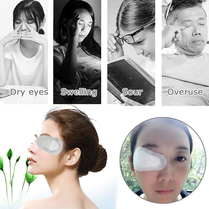 20PCS Eye Pads Sterile Nonwoven Eye Patches Nonwoven Fabrics Eye Patch Stickers Self Adhesive for Adults Student