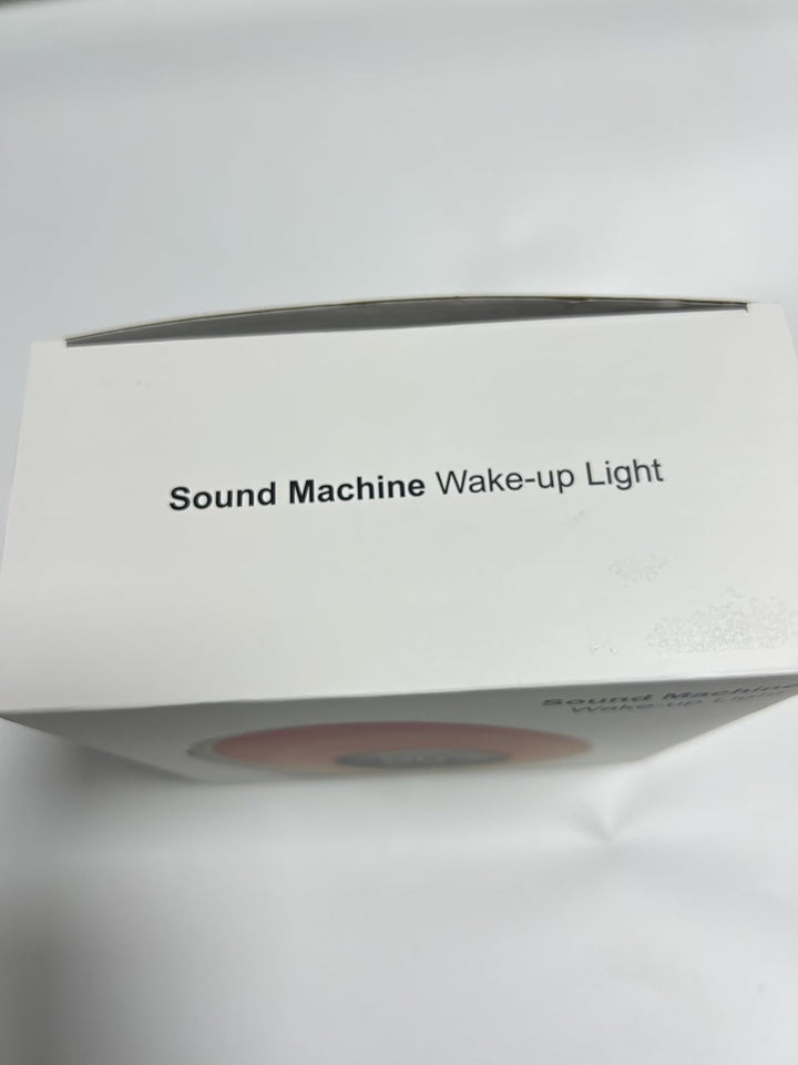 Wake up Light Sunrise Alarm Clock,White Noise Sound Machine with 30 Soothing Sounds,Timer,Sleep Aid,Snooze,Adjustable Brightness & Volume Lamp,Dual Digital Alarm Clocks for Heavy Sleepers Adults Kids