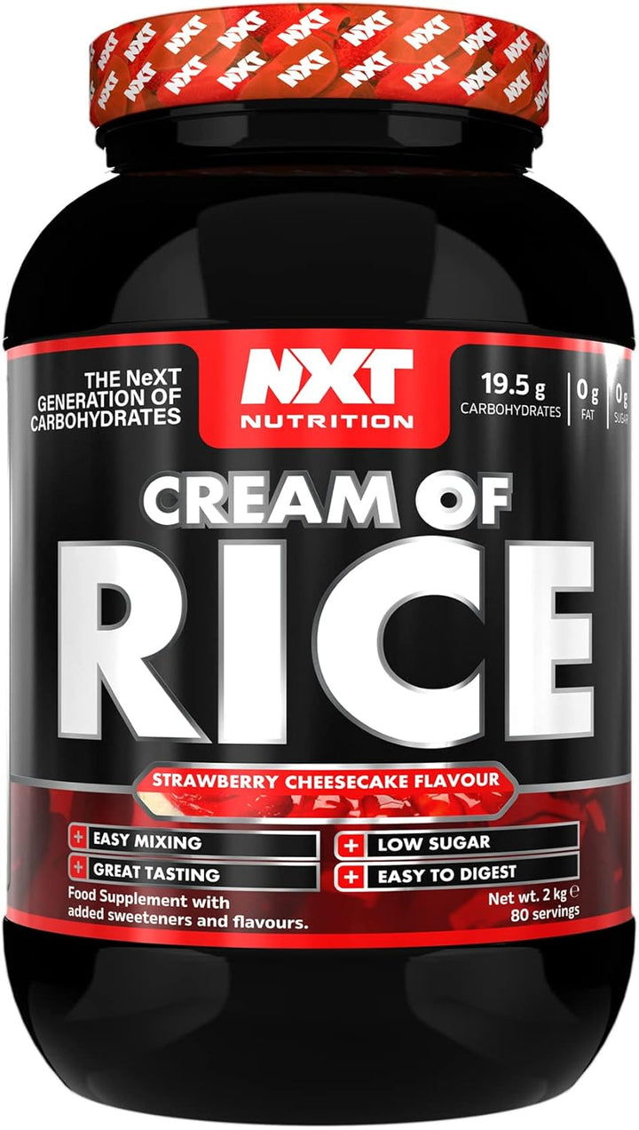 Cream of Rice 2Kg - 80 Servings (Strawberry Cheesecake)