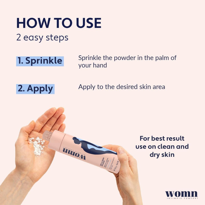 Intimate Comfort Dry & Fresh Powder – Talc-Free Body Powder against Moisture, Friction & Odour, 100 G