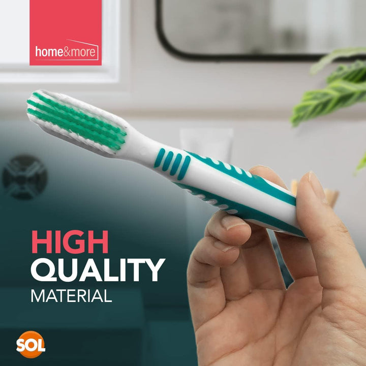 2Pk Denture Toothbrush, UK Retainer Brush for Cleaning False Teeth, Dual Angled Heads with Soft Bristles for Hard-To-Reach Areas, Ideal Oral Hygiene ution for Dentures and Oral Appliance