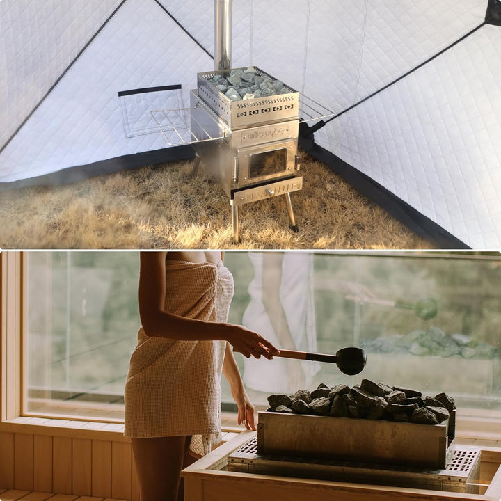 Sauna Stone Rock Grade A+ Roughly 35Lb/16Kg, Sauna Accessory