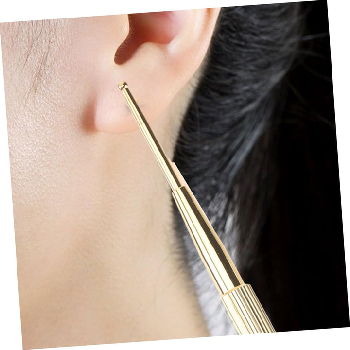 2Pcs Ear Point Detector Auricular Point Pen for Reflexology Tools Acupuncture Probe for Facial Reflexology Use Ear Seeds Acupuncture