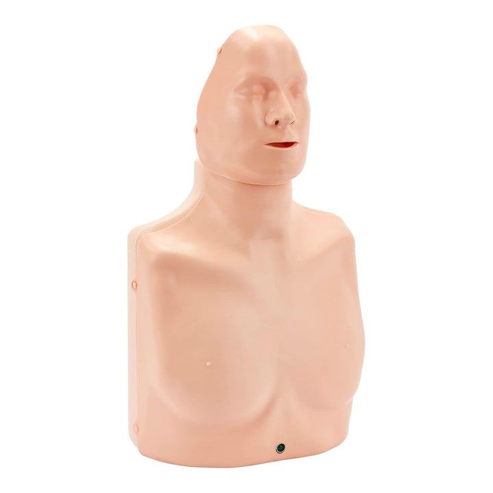 CPR Sim Kit | Dual-Use CPR Training Model - Adjustable Adult & Child Compression Practice | 50 Face Shields Included