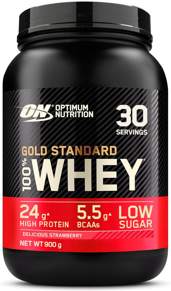 Gold Standard Whey Protein, Muscle Building Powder with Naturally Occurring Glutamine and Amino Acids, Double Rich Chocolate, 29 Servings, 899 G, Packaging May Vary
