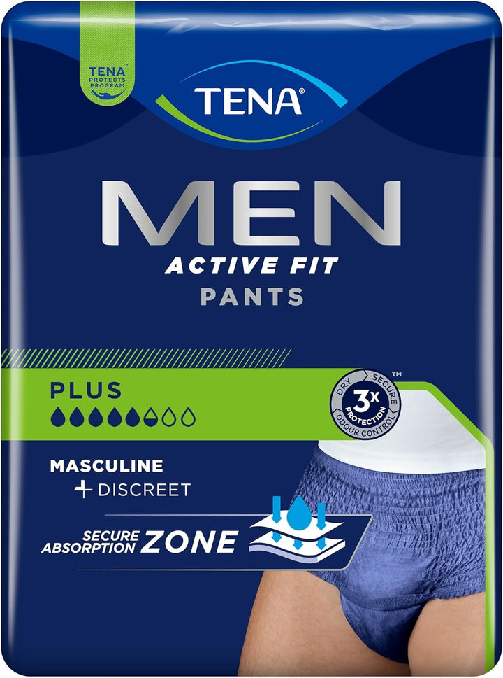 Men Active Fit Pants, Blue, Large/X-Large, Case Pack of 32(4X8)