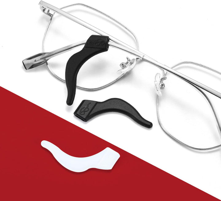 Stop Glasses Slipping down Nose,Anti Slip Glasses Grips,Glasses Ear Grips,Glasses Accessories,Glasses Grips behind Ears,Glasses anti Slip,For Glasses, Sunglasses, Reading Glasses