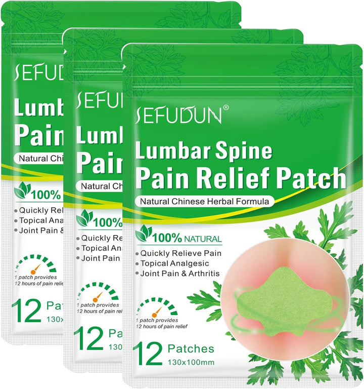 36PCS Pain Relief Patches,Heat Patches Back Relieve Pain in Minutes, Back Patches for Pain Relief for Arthritis,Relieves Muscle Soreness in Back, Neck, Shoulder-Adhesive Heat Pads Plaster