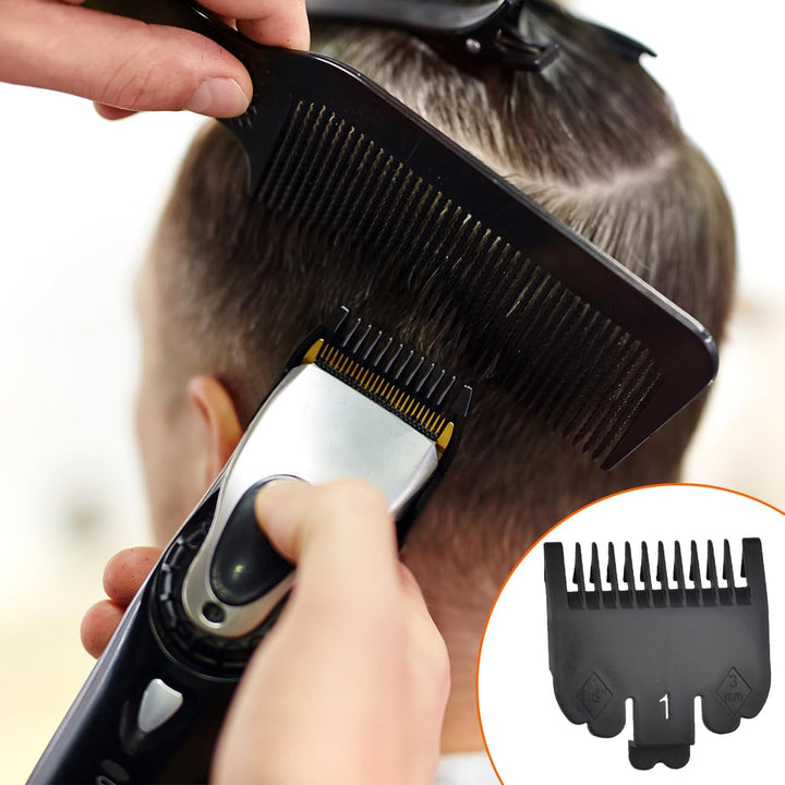 10PCS Hair Clipper Combs Guides Hair Clipper Guards, Limit Comb Hair Cutting Guide Replace Comb Compatible to Many Wahl Clippers (1.5Mm,3Mm,4.5Mm,6Mm,10Mm,13Mm,16Mm,19Mm,22Mm,25Mm)