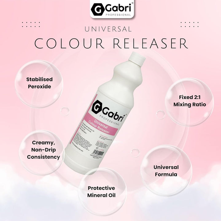 Universal Colour Releaser 1000 ML, Premium Hair Colour Corrector with Mineral Oil for All Professional Hair Colouring Applications,Salon-Quality Results