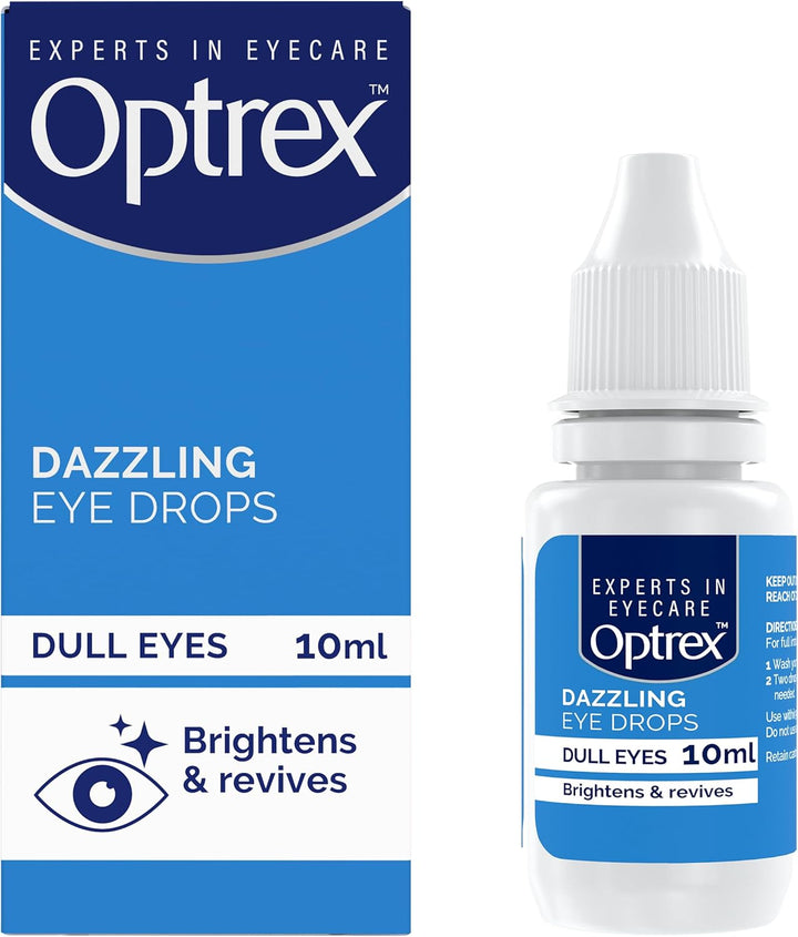 Eyedew, Dazzling Eye Drops, 10Ml Each (Pack of 3, 30Ml) Brightens Eyes, Instant Results