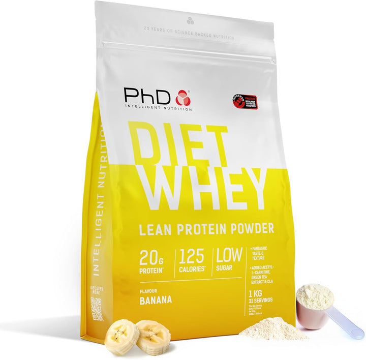 Nutrition Diet Whey Lean Protein Powder | Belgian Chocolate Whey Protein Powder | 1Kg Bag