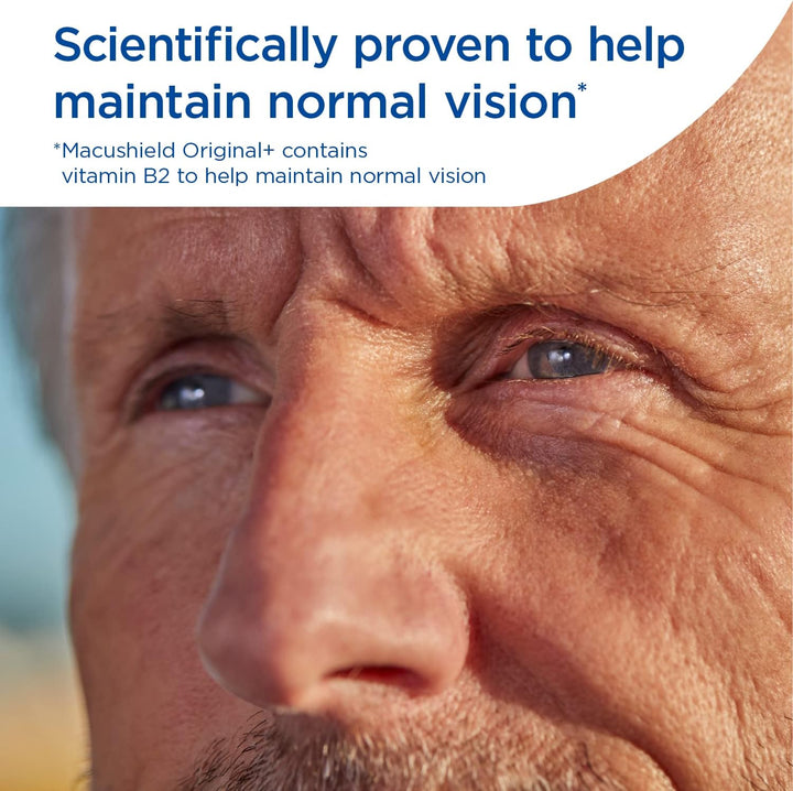 Original plus Capsules - 90-Day Pack, Eye Health Supplement* with Lutein Zeaxanthin and Meso-Zeaxanthin + Vitamin B2 (Riboflavin) Which Helps Support Normal Vision, 90 Count (Pack of 1)