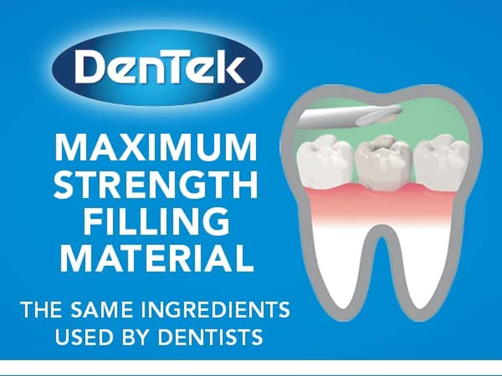 First Aid Kit, Home Temporary Dental Repair Kit for Repairing Lost Fillings or Securing Loose Caps, Crowns or Inlays with Spade Tool