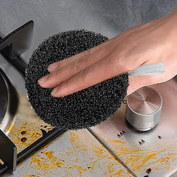 Scratch-Resistant Wire Dish Cloths, Bathroom Wire Cleaning Sponges, Scratch-Resistant Reusable Scouring Cloths for Wet and Dry Cleaning in Kitchen Sink and Stove