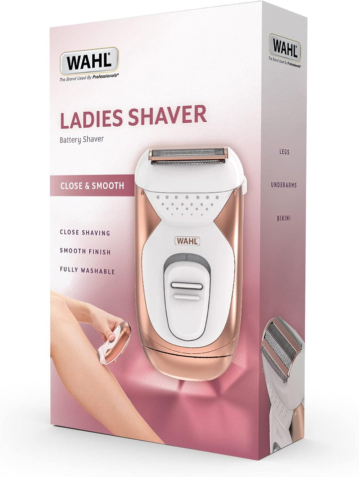 Ladies Shaver, Wet and Dry Hair Remover for Legs Underarms, Bikini Trimmer, Painless Hair Removal, Light Portable Shavers, Smooth Shaving for Women, Less Irritation, Showerproof Electric Razor