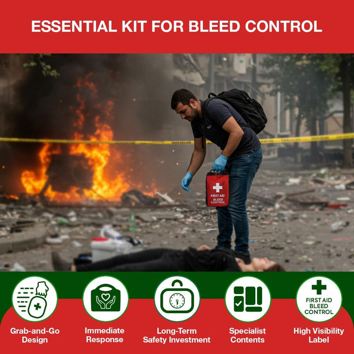 Basic Bleed Control Kit with Tourni-Key - Soft Case