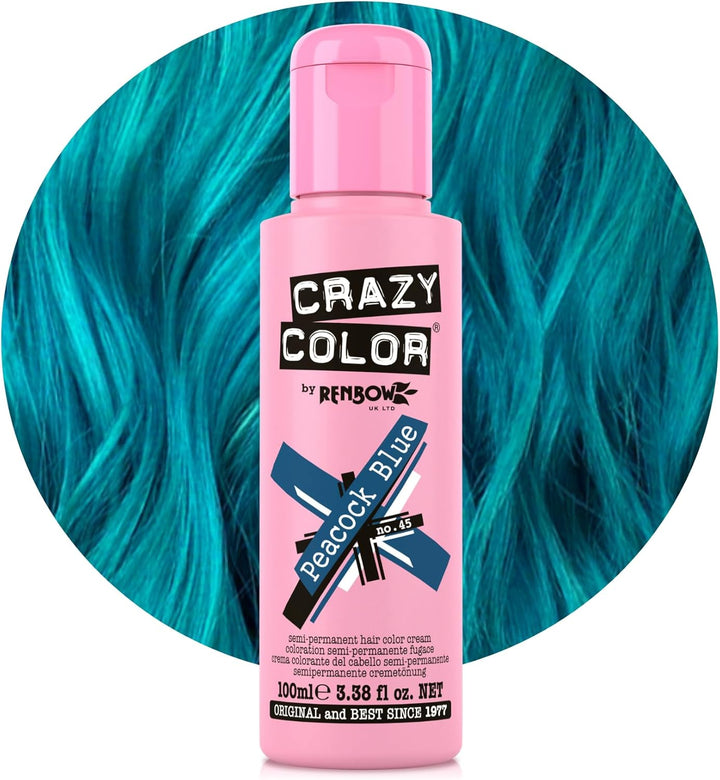 Vibrant Vermillion Red Semi-Permanent Hair Dye. Highly Pigmented Scarlet Red Conditioning & Oil Nourishing Vegan Formula | No Bleach or Ammonia | 100Ml