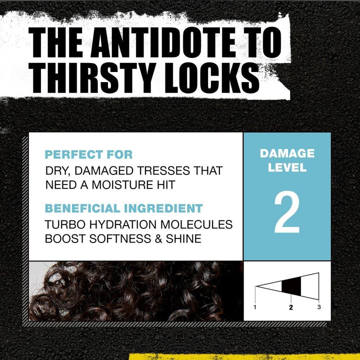 Bed Head by  750Ml Recovery Shampoo and Conditioner Set - Deep Moisture, Salon-Pro, Shampoo and Conditioner for Dry, Heat Damaged Hair to Control Frizz, Unisex Colour Protection Hair Treatment