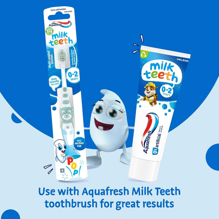 Paw Patrol Milk Teeth Baby Toothpaste 0-2 Years, Toddler Toothpaste for Infants, Gentle Care for Milk Teeth, 50Ml