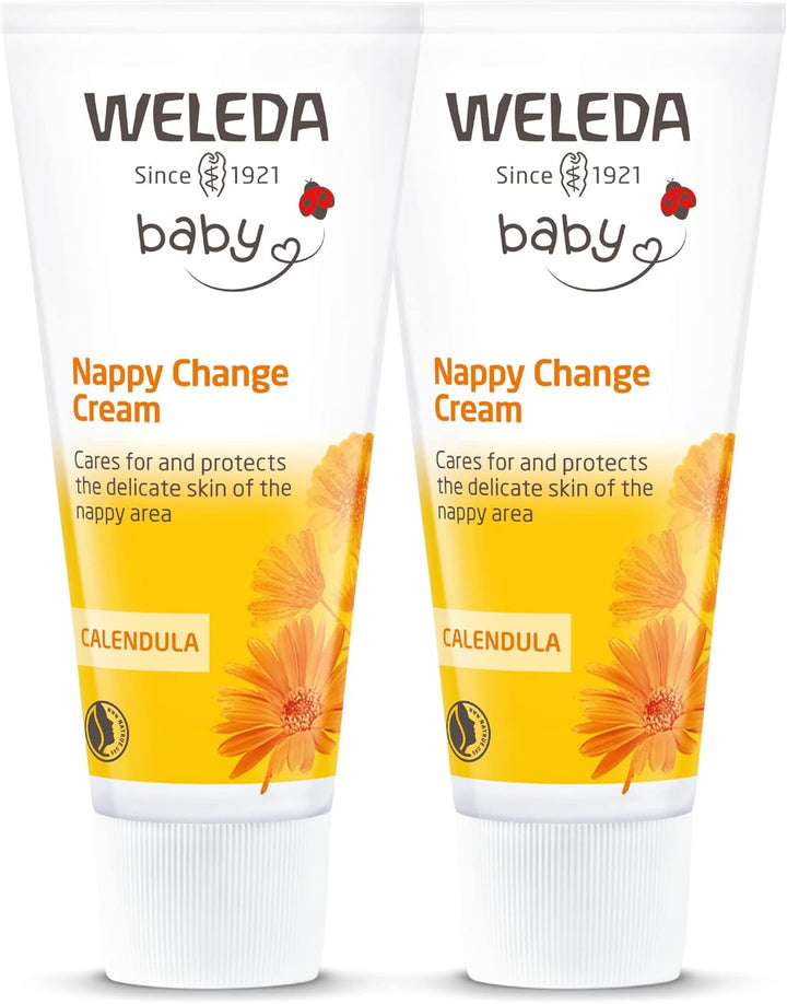 Nappy Cream with Calendula, Barrier Cream for Baby, Lanolin, Dermatologically Tested, Gentle Protection, 100% Certified Natural, 30 Ml