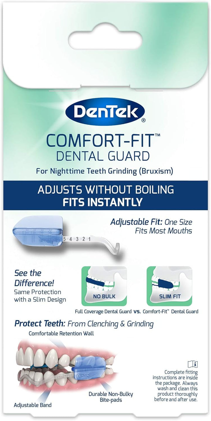 Comfort-Fit Dental Mouth Guards to Help Prevent Night Time Teeth Grinding and Clenching Known as Bruxism (2 Pack)