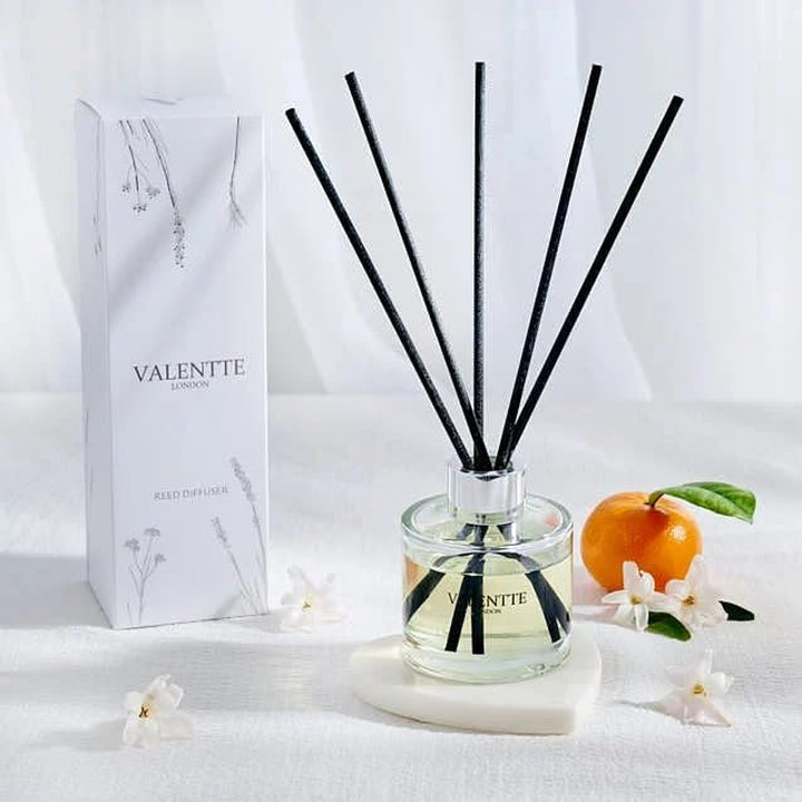Reed Diffuser - Lemongrass & Rosemary Scent | Essential Oil Aroma for Home | 100 Ml
