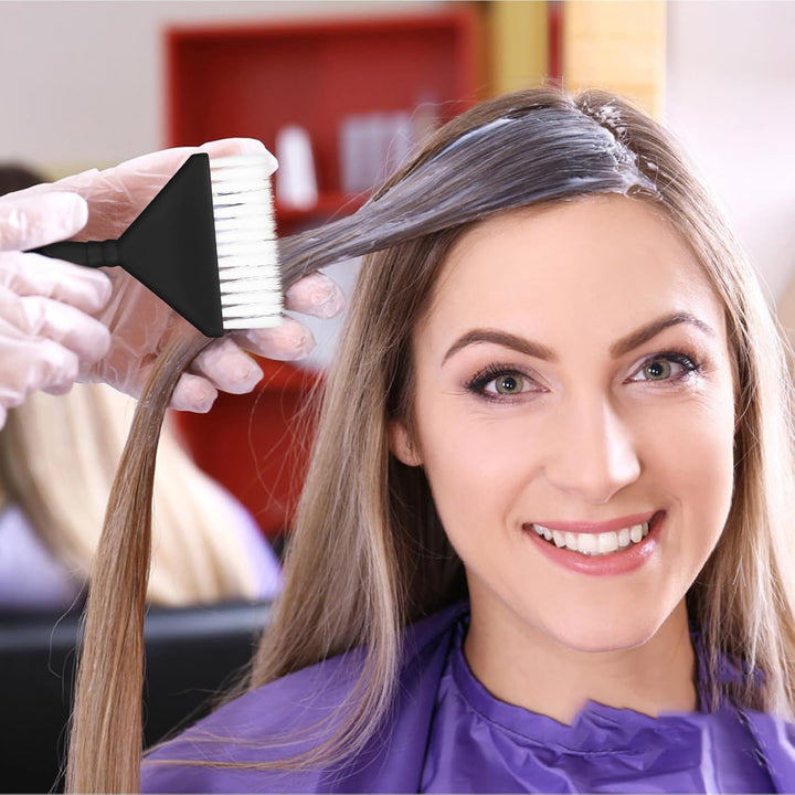 4Pcs Classic Hair Dye Brush Set, Multi-Use Tint Brushes for Salon Hair Dyeing, Hairdressin,G Highlights, Balayage