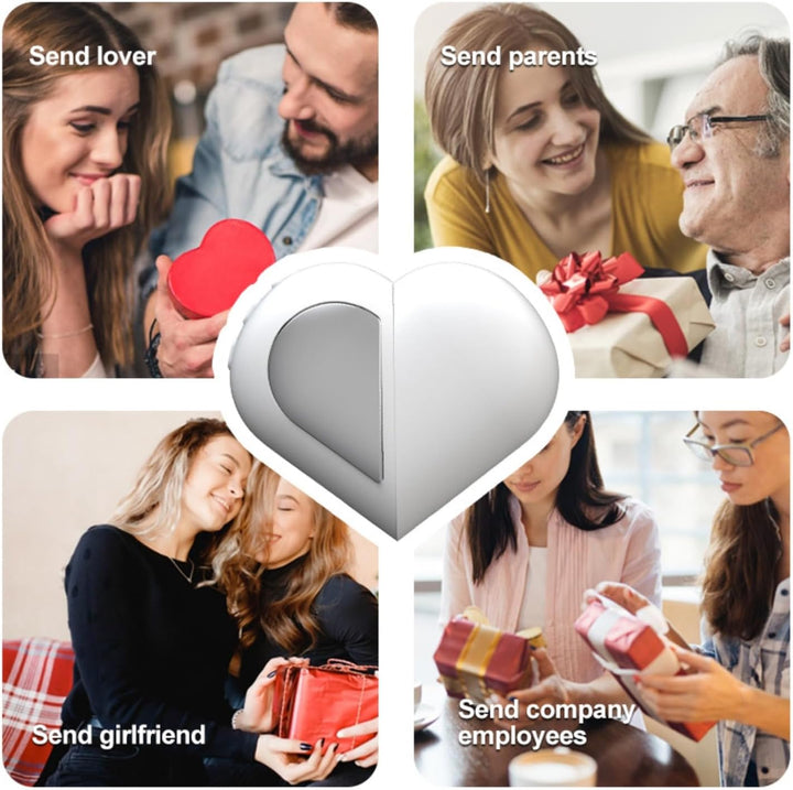 Microcurrent Sleep Aid Device – Portable Anxiety Relief for Adults, Heart-Shaped Handheld Insomnia Solution with Type-C Rechargeable Deep Sleep Enhancer​