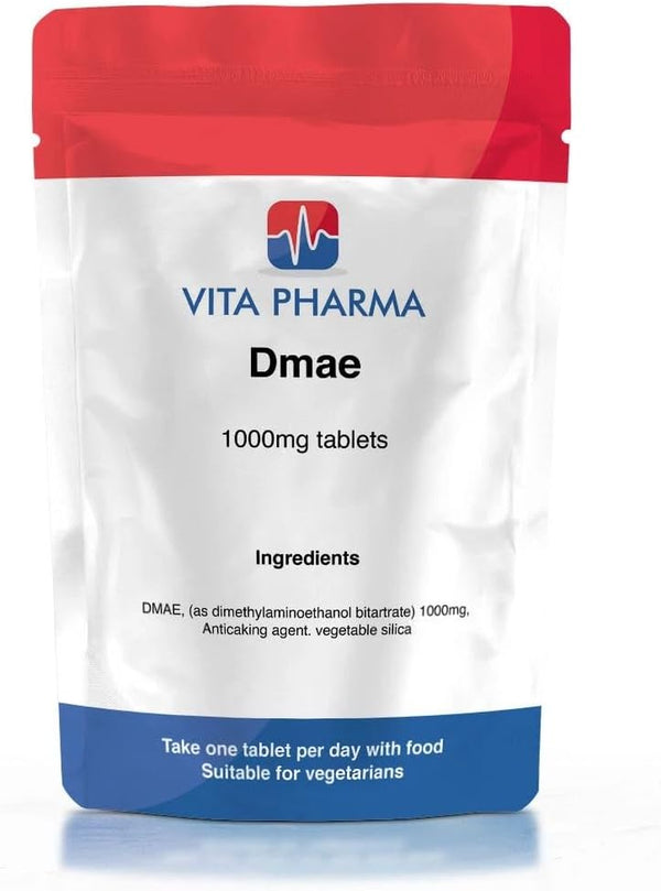 DMAE 1000Mg 30 Tablets