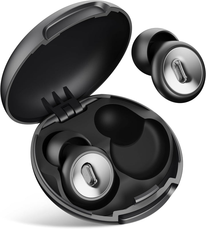 Ear Plugs for Sleep - Lab-Certified Noise Cancelling Earplugs for Deep Focus, Travel, Sensitivity | Comfortable & Reusable Silicone | 46 Db Hearing Protection