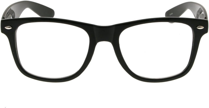Retro Style round and Square Frame Clear Lens Glasses