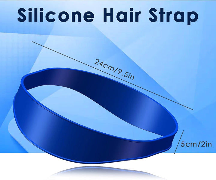 11Pcs Fade Guide, Hair Cutting Tool, Clipper Guards for Men with Blue Silicone Band, Multiple Sizes for Professional/Home Haircuts, Styling & Grooming Accessories