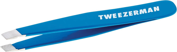 Bahama Blue Stainless Steel Mini Slant Tweezer