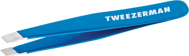 Bahama Blue Stainless Steel Mini Slant Tweezer