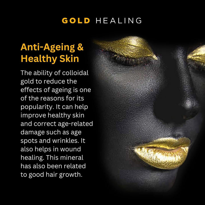 True COLLOIDAL Gold 500Ml - 99.99% 24Ct Pure Gold, Superior Concentration, High 60Ppm Made in the UK