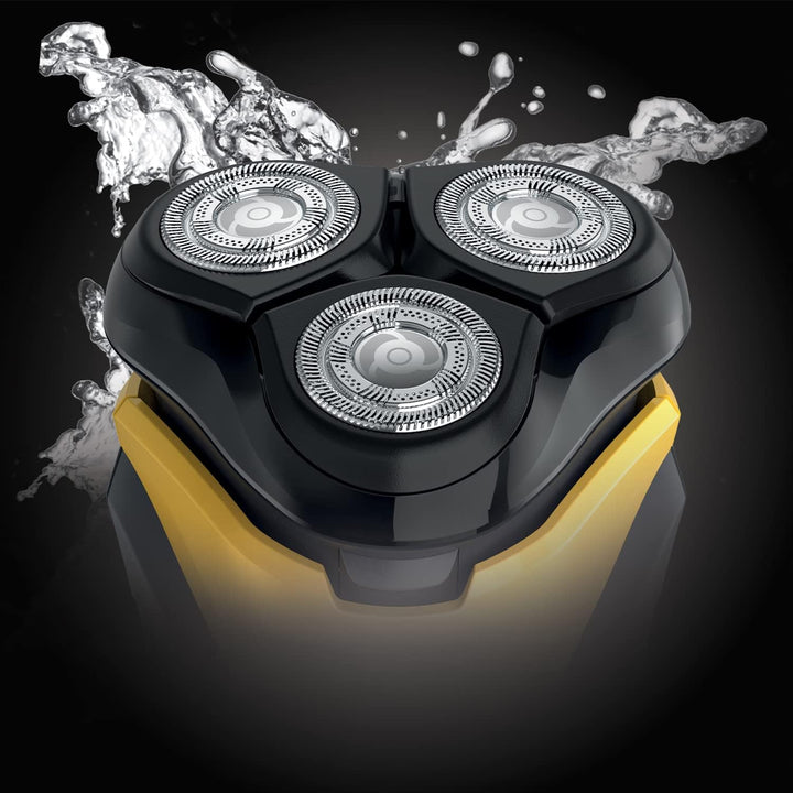 Virtually Indestructible Men'S Electric Shaver (Cordless, Wet & Dry, Rotary Shaver, Pop-Up Detail Trimmer, 3-Day Stubble Styler Guard, USB Charging, 60-Minute Usage, 4-Hour Charge) PR1855