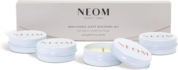 - Mini Candle Scent Discovery Set | X4 20G Mini Candles | 100% Natural Fragrance