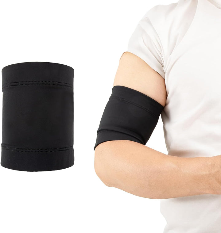 1PCS Diabetic Sensor Armband Black, Diabetes Band for Insulin Pod Monitoring Systems, Protects Insulin Pod during Exercise, Diabetic Sensor Arm Band for Adults and Children, Diabetes Gifts (XXXL)