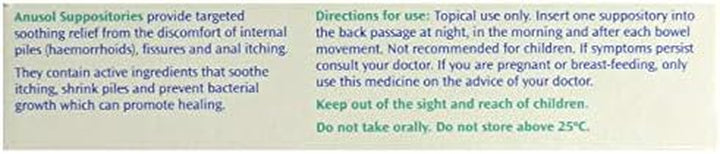 2 X  Suppositories 24 (3 Way Action)