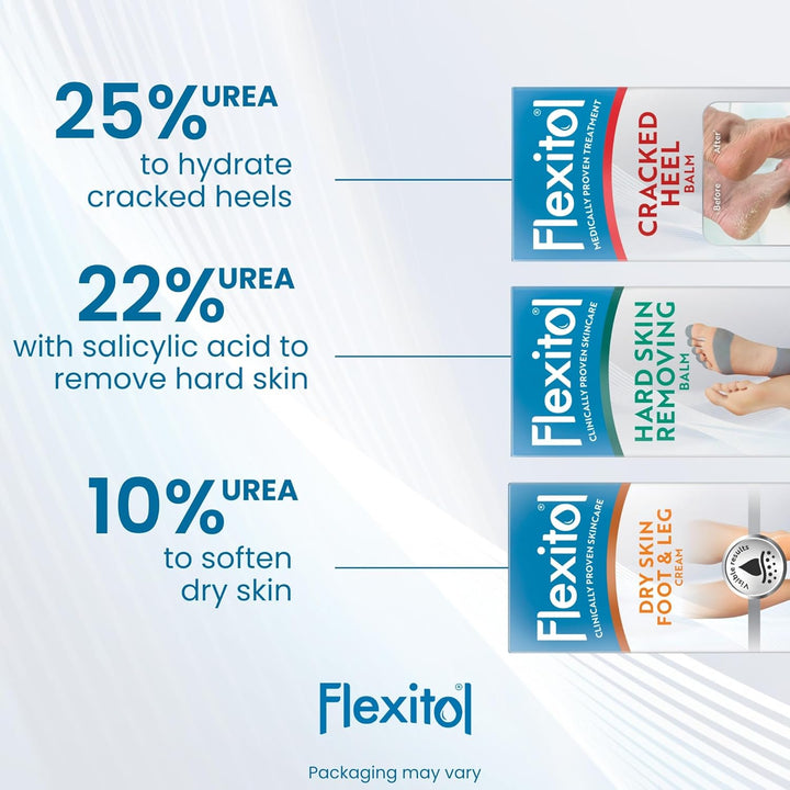 Hard Skin Removing Balm, Results in 3 Days, Exfoliates Hard and Dead Skin, Immediately Softens Feet, with Salicylic Acid, 22% Urea, with Glycolic Acid, Clinically Proven Formula, 1 X 56G