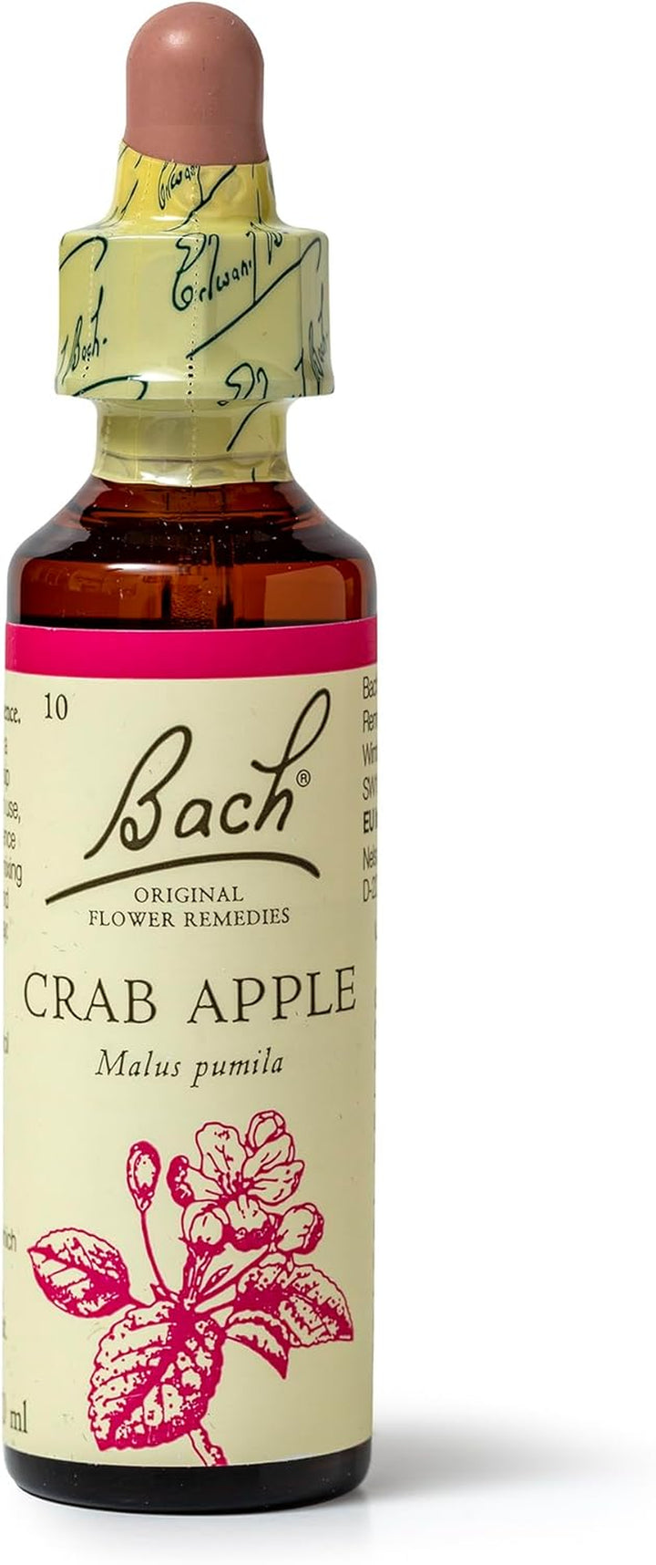 Bach Original Flower Remedies (Crab Apple) Find Joy & Hope, Accept Imperfection, Emotional Wellness, Natural Flower Essence, 20Ml