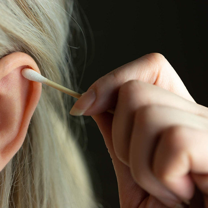 600 Bamboo Cotton Buds - British Brand That Plants Trees Every Day - Eco Friendly Cotton Swabs, Bud and Qtips (6X100 Cotton Buds)