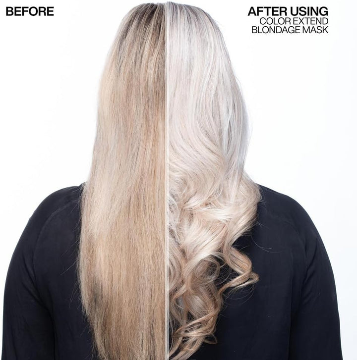 | Hair Mask, for Blonde Hair, Violet Pigment, Reduces Brassiness, Color Extend Blondage Express Anti-Brass, 250 Ml