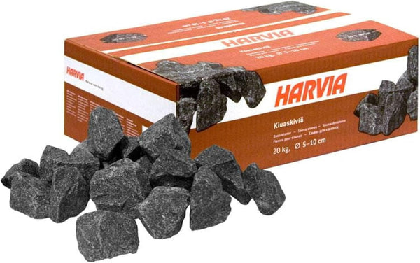 HARVIA 20 KG SAUNA STONES 5-10 Cm