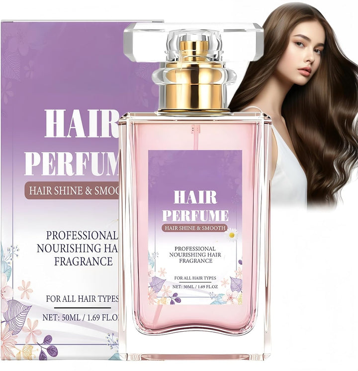 Long Lasting Hair Perfume for Women,Hair Fragrance & Body Mist Spray with Nourishing Chamomile Essential Oil,Hydrating Shine Perfume to Eliminate Odours & Leave Hair Soft,50Ml